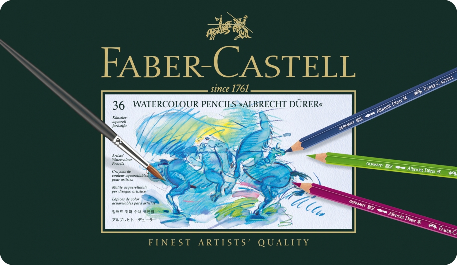 Creioane colorate acuarela Albrecht Durer Faber Castell