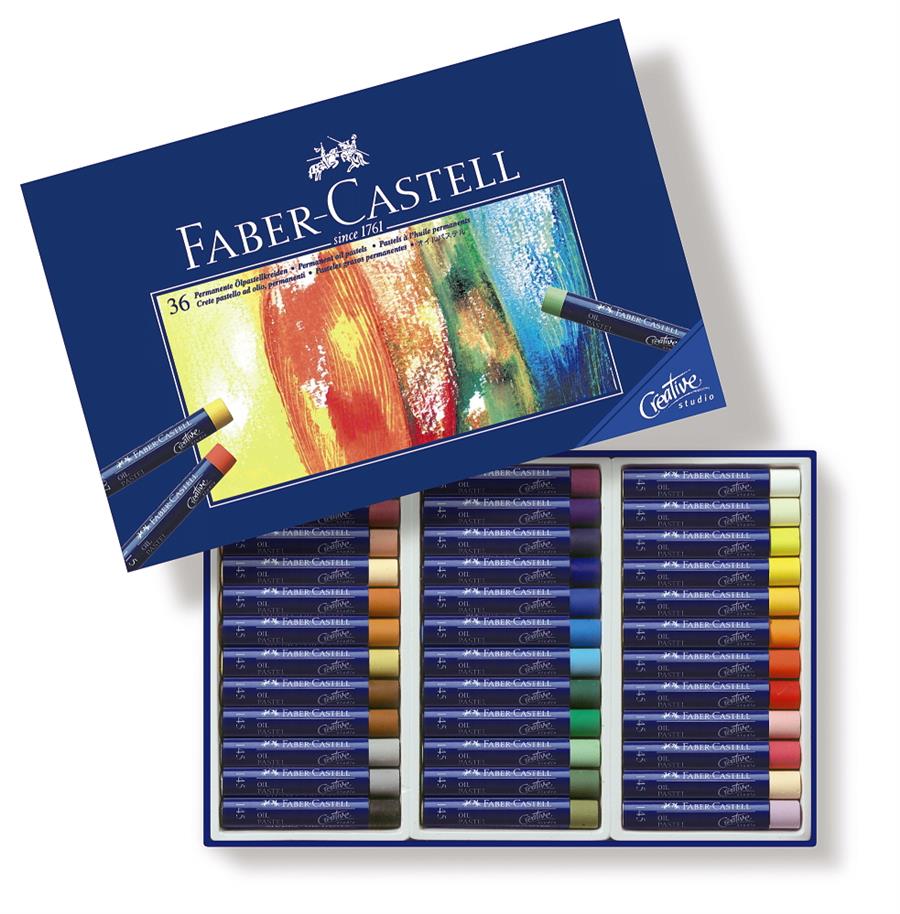Creioane Ulei Pastel Faber Castell 36 culori