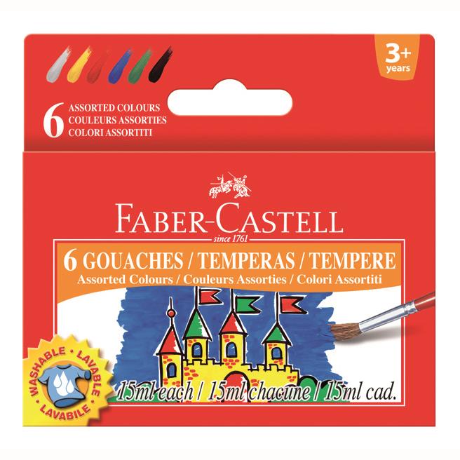 Guase Faber Castell 6 culori