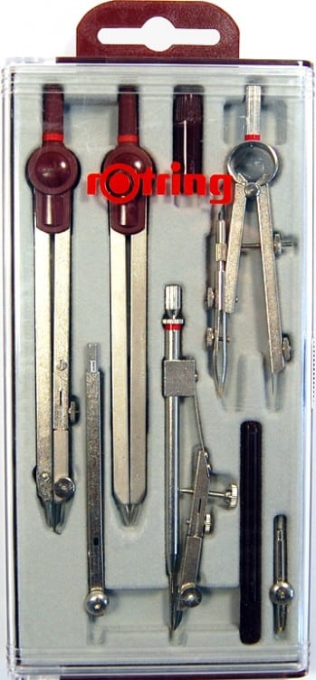 Compas Rotring Centro 8 Piese