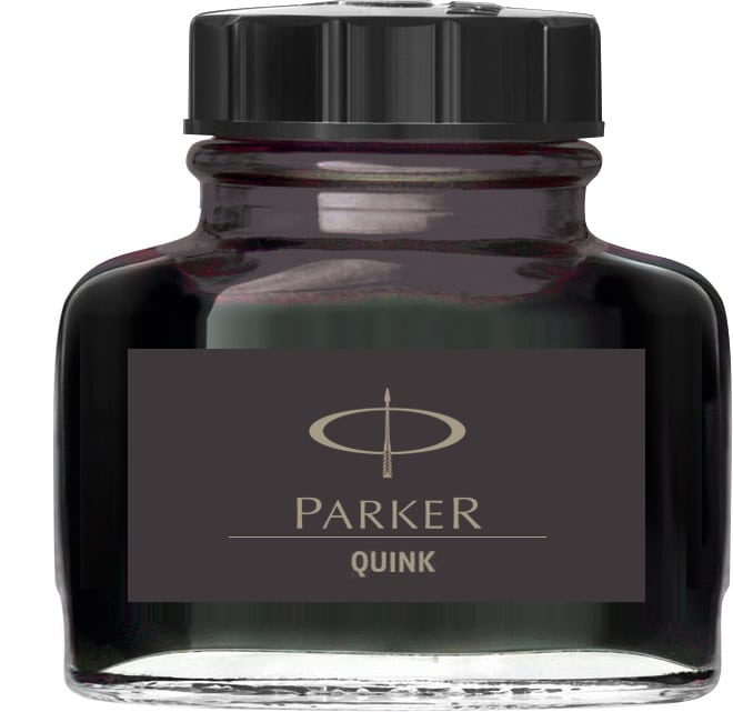 Cerneala Parker Negru lavabil Quink