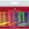 Textmarker superfluorescent Faber Castell set 8