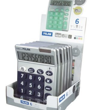 calculator-10-digiti-milan-silver-906SL
