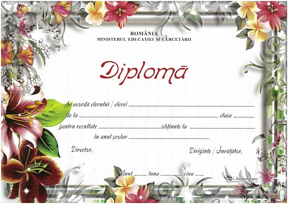 diploma floricele