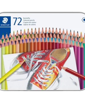 creioane colorate 72 culori pe set staedtler