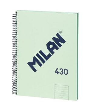 Caiet A4 80 file spiră Milan