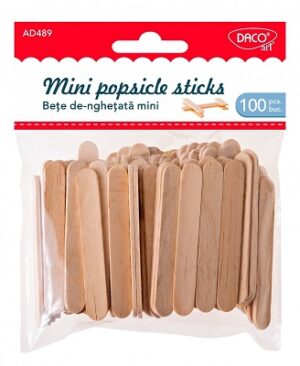 Accesorii craft bețe de-nghețată Mini DACO