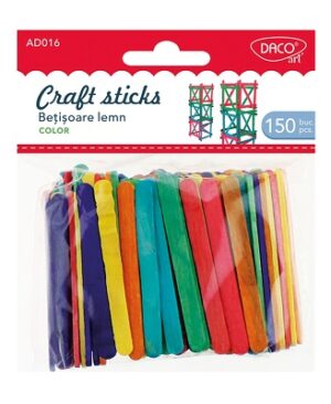 Accesorii craft bețișoare lemn DACO AD016