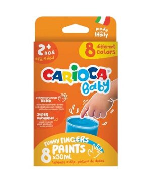Acuarele 8x50 ml Finger CARIOCA