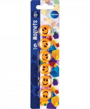Magneți Smile color diametru 20 mm