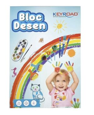 Bloc de desen A4 Keyroad 16 file