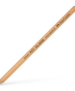 Creion pastel Pitt negru mediu Faber-Castell