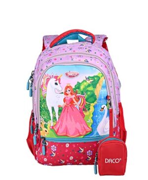 Ghiozdan 38 cm motiv Prințesă DACO