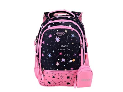 Ghiozdan 38 cm motiv Stars DACO