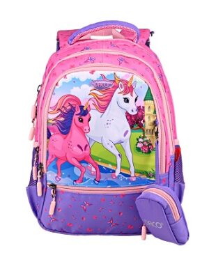 Ghiozdan 38 cm motiv Unicorni DACO