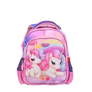 Ghiozdan grădiniță 30 cm DACO Unicorni