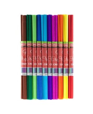 Hârtie creponată set 10 DACO