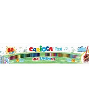 creion color set 80 carioca