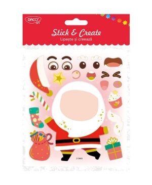 Abțibild Moșul Lipește și creează DACO