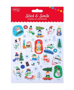 Abțibild Oameni de zăpadă DACO