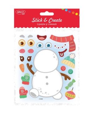 Abțibild Omul de zăpadă Daco