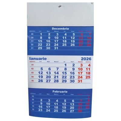 Calendar triptic perete 2026 Calendar triptic perete 2026