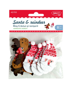 Accesorii craft Moș Crăciun și renișorii DACO