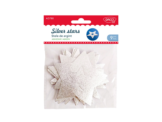 Accesorii craft Stele de argint DACO Accesorii craft Stele de argint DACO